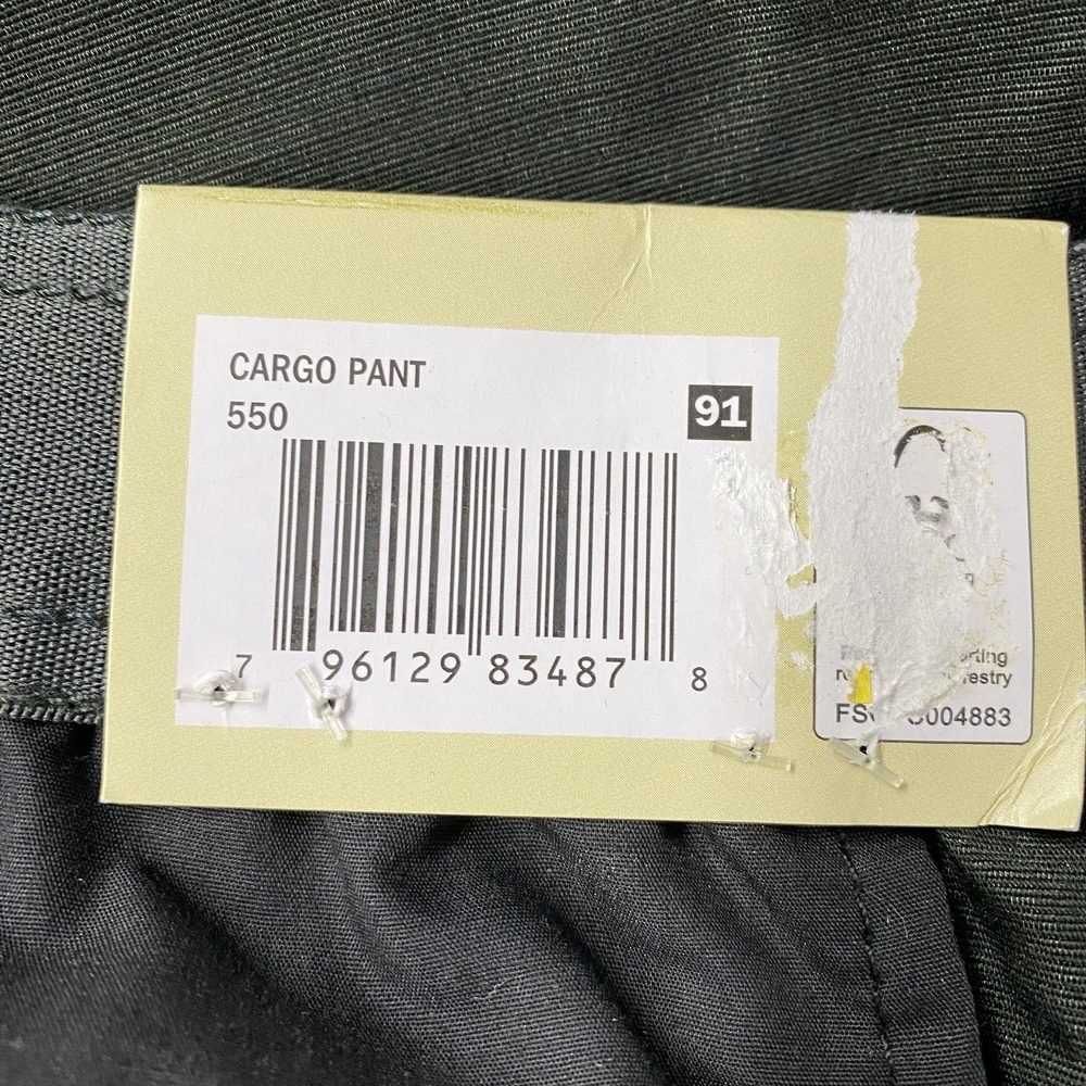 Lake & Trail Cargo Pants Mens 43x30 Green Elastic Waist Tear Resistant Workwear - Picture 8 of 16